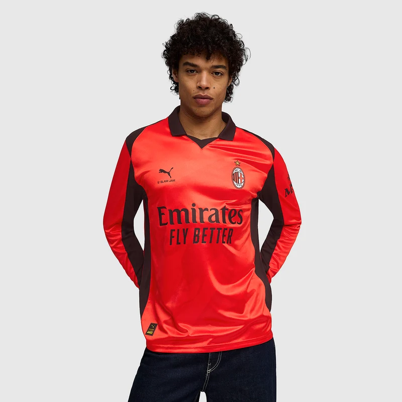 Puma AC Milan 25/26 x Slam Jam LS Shirt