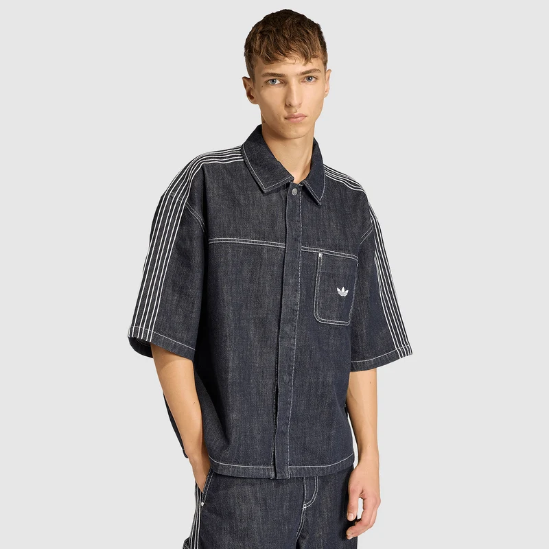 adidas Originals Denim Button Up Shirt