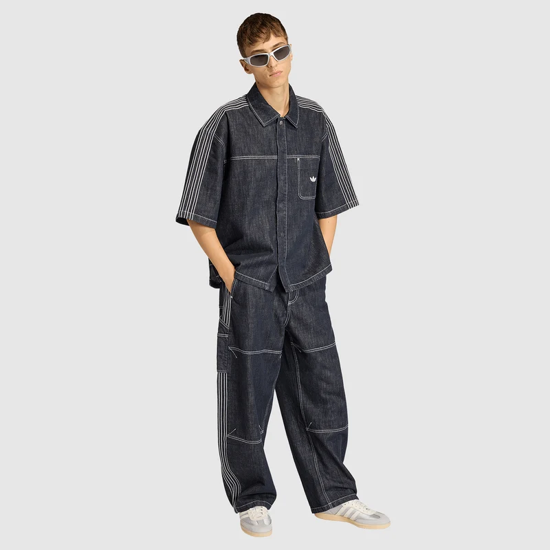 adidas Originals Denim Button Up Shirt