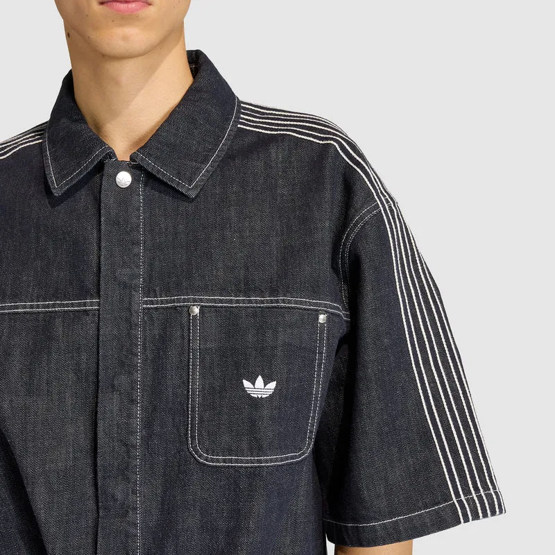 adidas Originals Denim Button Up Shirt