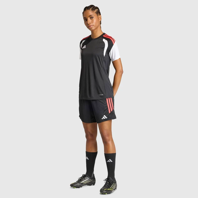 adidas Womens Tiro 26 League Zip-Pocket Training Shorts