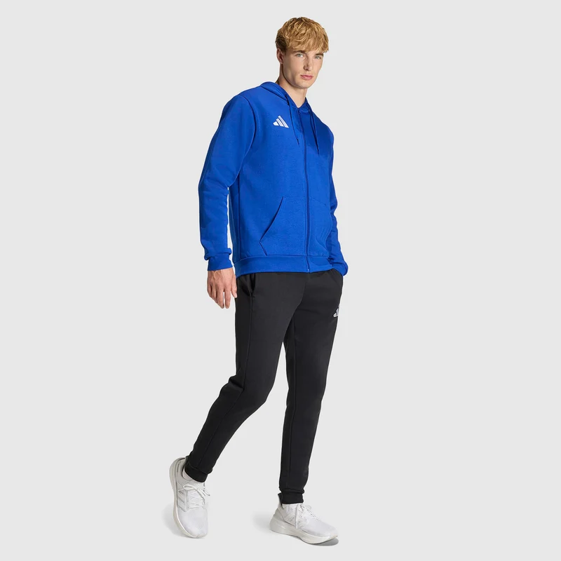 adidas Entrada 26 Full-Zip Cotton Hoodie