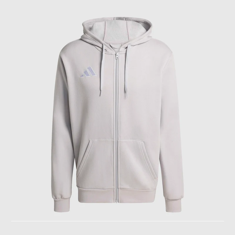 Sweat à Capuche adidas Entrada 26 Zip Intégral en coton