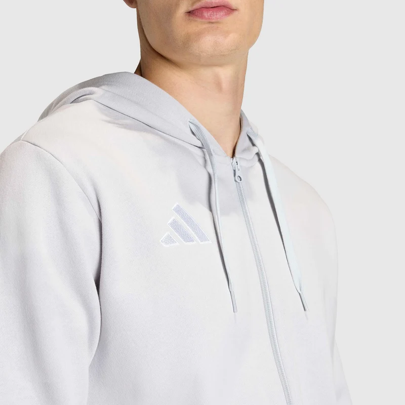 Sweat à Capuche adidas Entrada 26 Zip Intégral en coton