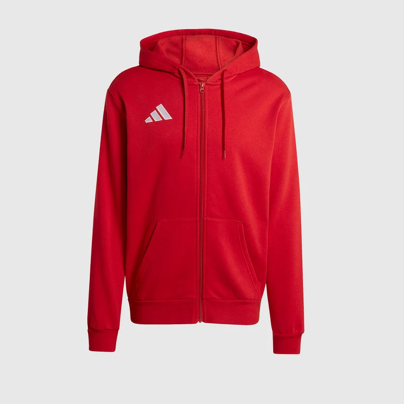 Sweat à Capuche adidas Entrada 26 Zip Intégral en coton