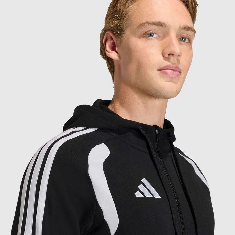 Sweat à Capuche adidas Tiro 26 League Entièrement Zippé Coton