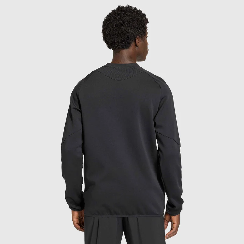 adidas Tiro Travel Cotton Crew Sweatshirt
