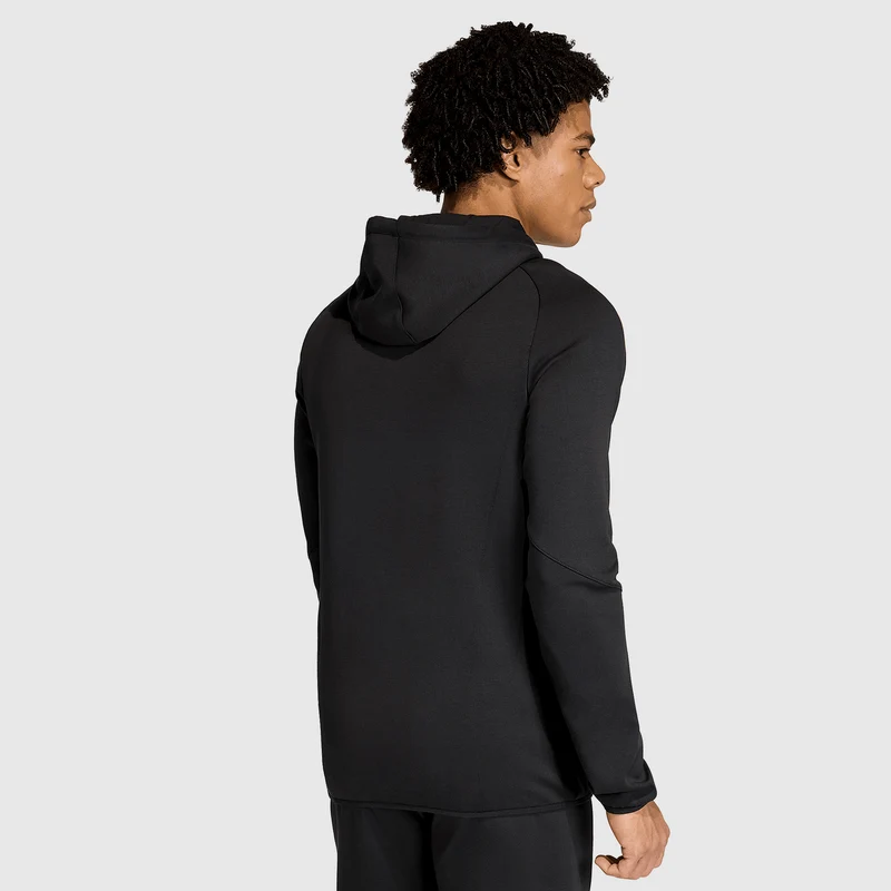 adidas Tiro Travel Slim-Fit Full-Zip Cotton Hoodie
