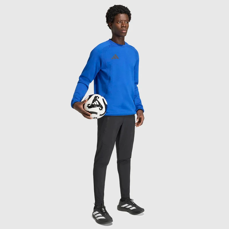 adidas Tiro Travel Cotton Crew Sweatshirt