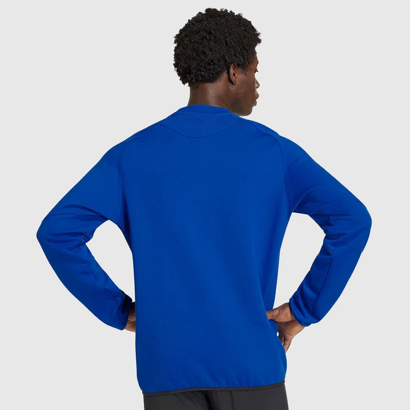 adidas Tiro Travel Cotton Crew Sweatshirt