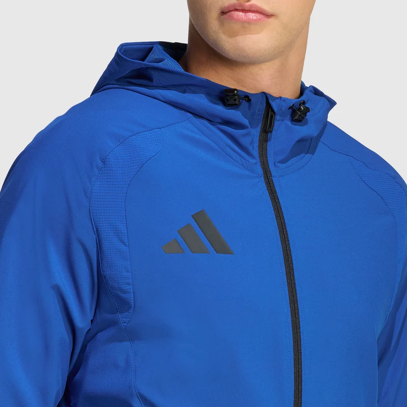 Coupe Vent à Capuche adidas Tiro Travel Slim