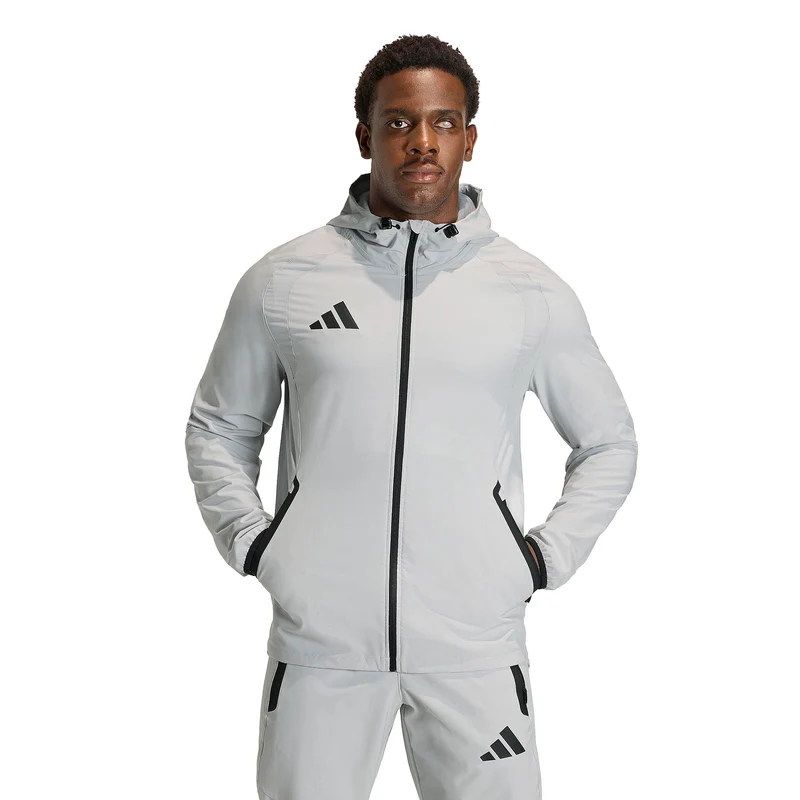Coupe Vent à Capuche adidas Tiro Travel Slim