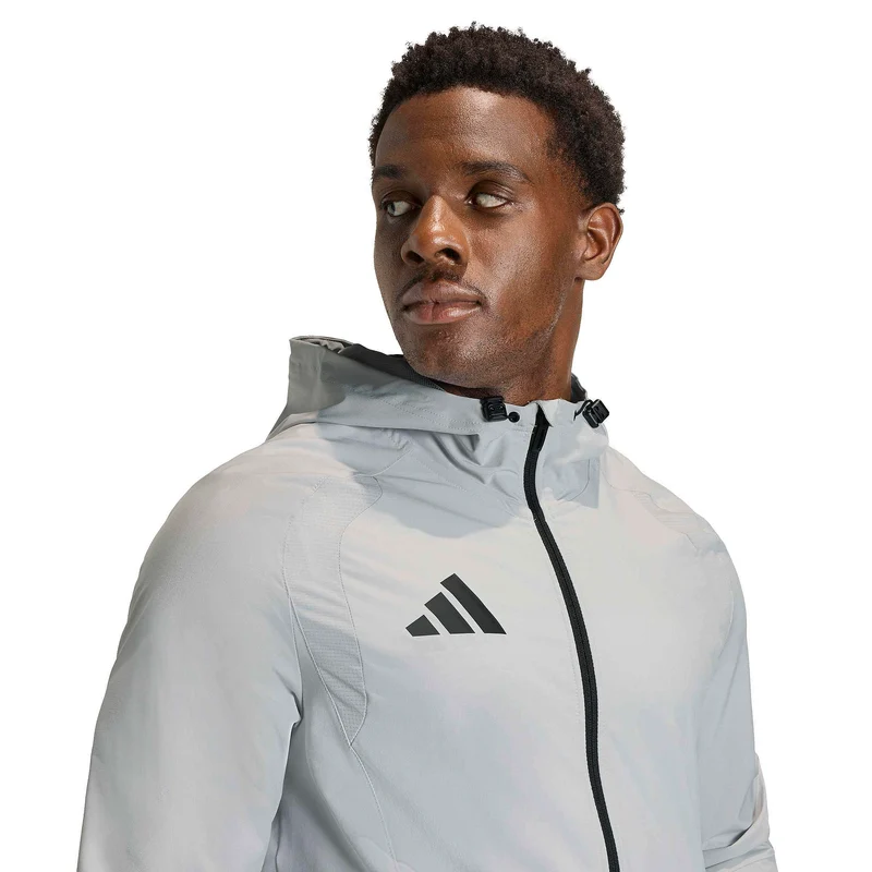 Coupe Vent à Capuche adidas Tiro Travel Slim