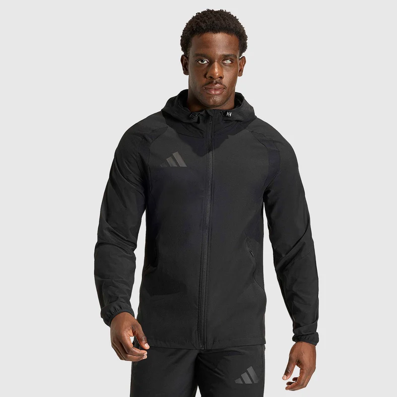 Coupe Vent à Capuche adidas Tiro Travel Slim