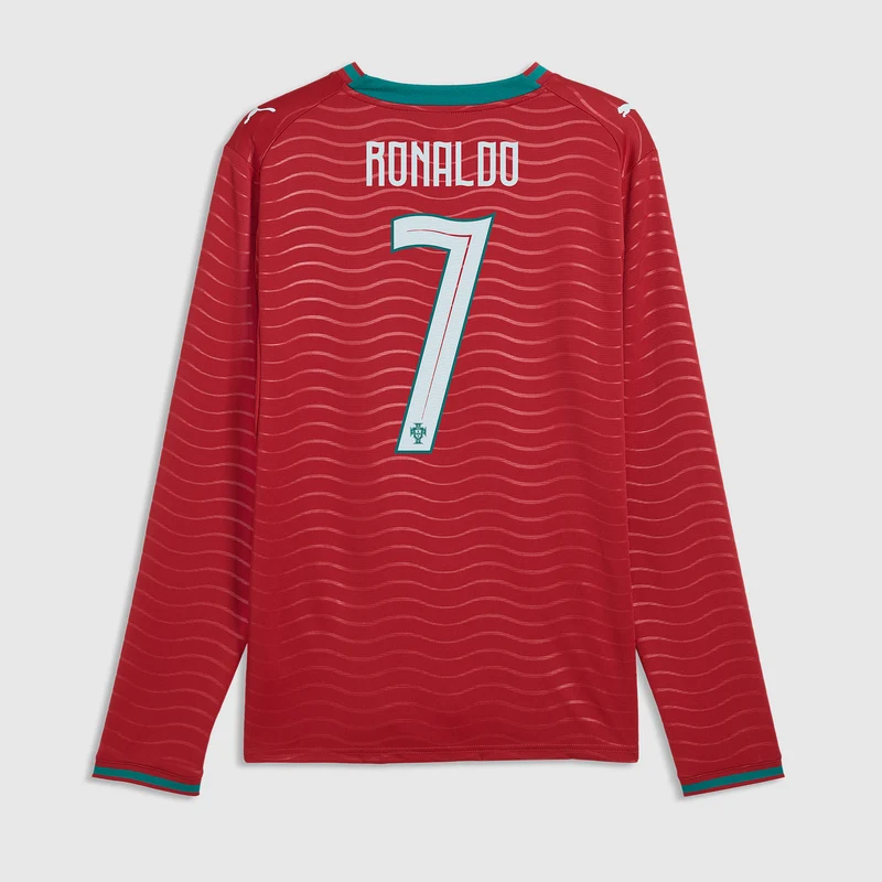 Maillot Domicile Puma Portugal 2026 Pré-Imprimé ML