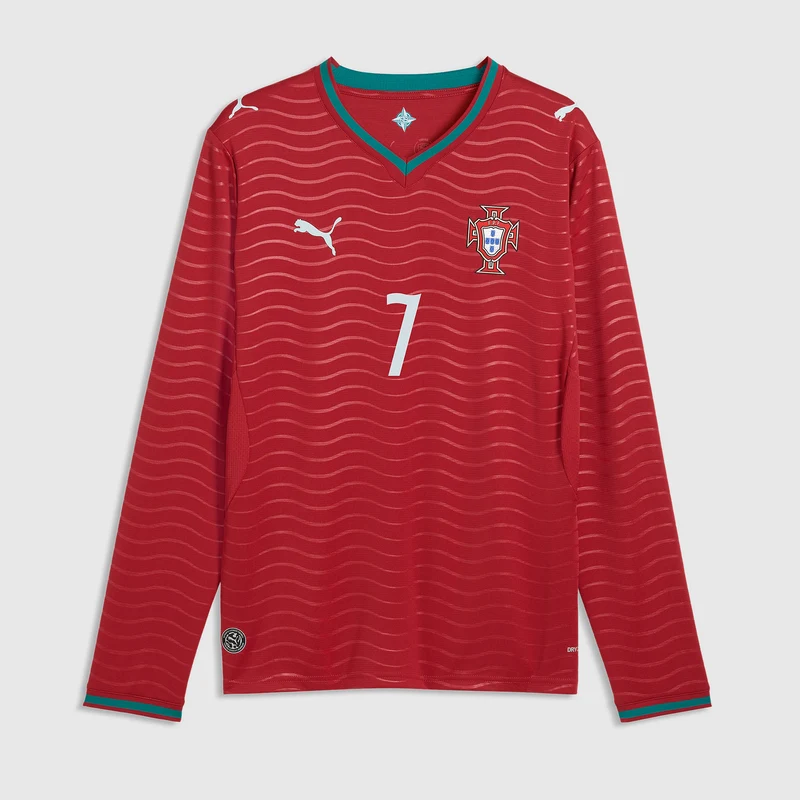Maillot Domicile Puma Portugal 2026 Pré-Imprimé ML