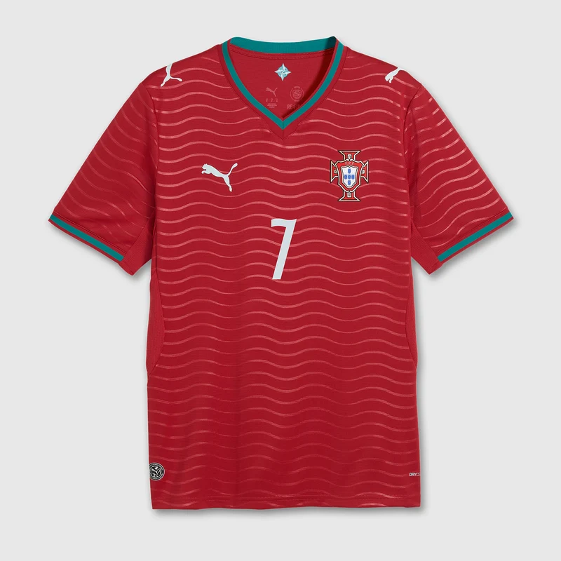 Maillot Domicile Puma Portugal 2026 Pré-Imprimé avec Ronaldo 7