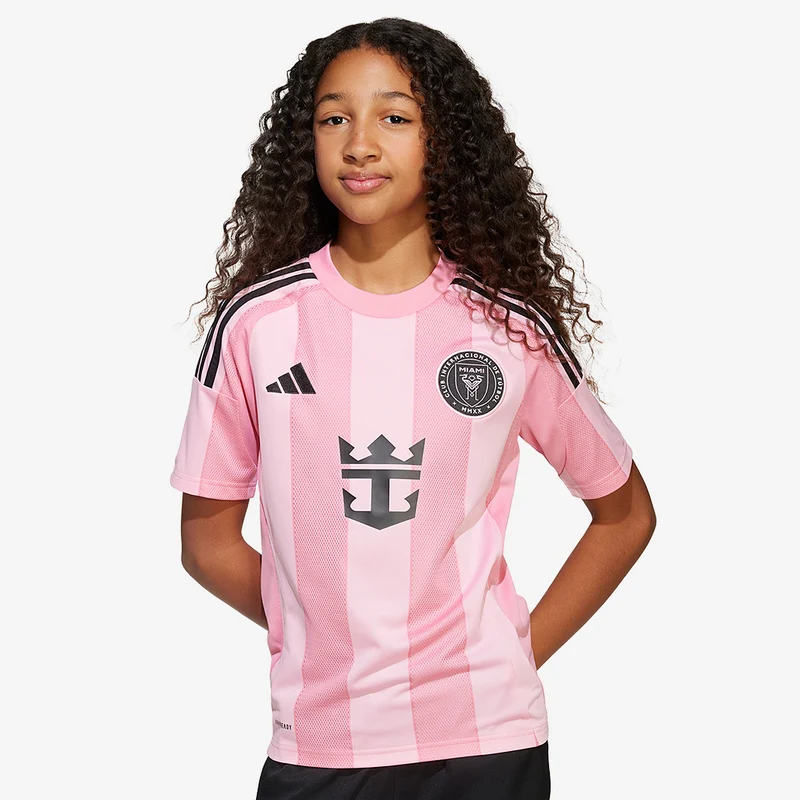 Maillot Domicile adidas Inter Miami 2025 avec Messi 10 pour Enfant