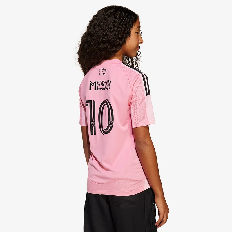 Maillot Domicile adidas Inter Miami 2025 avec Messi 10 pour Enfant