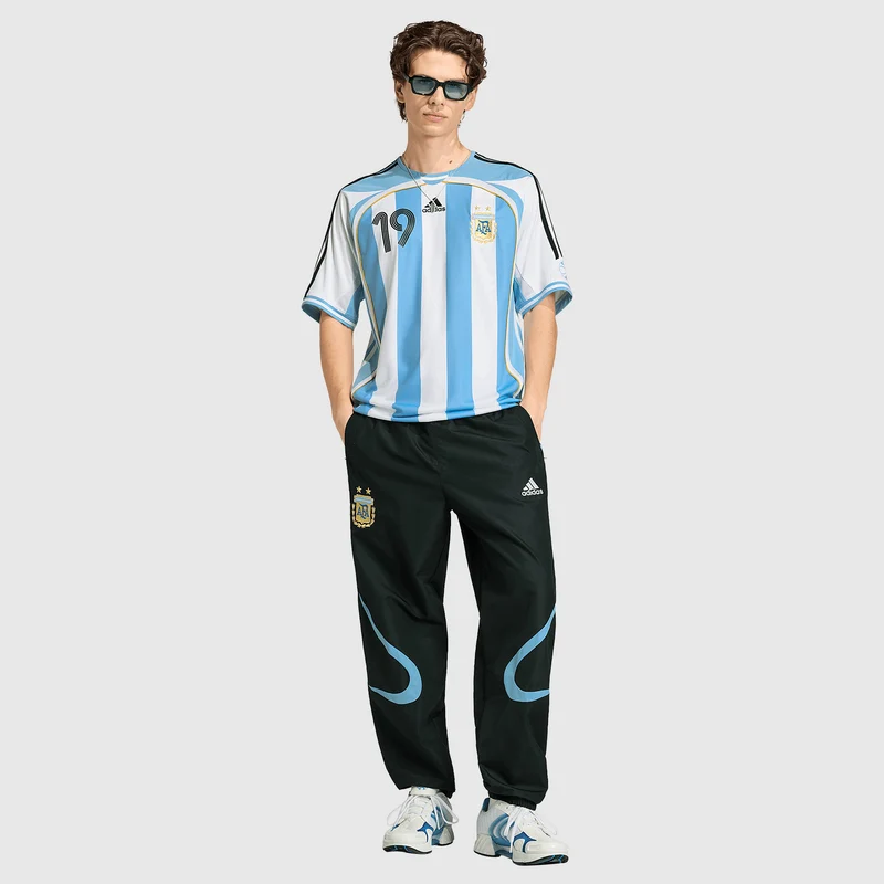 Maillot Domicile adidas Originals Argentine 2006 Floqué Messi 19