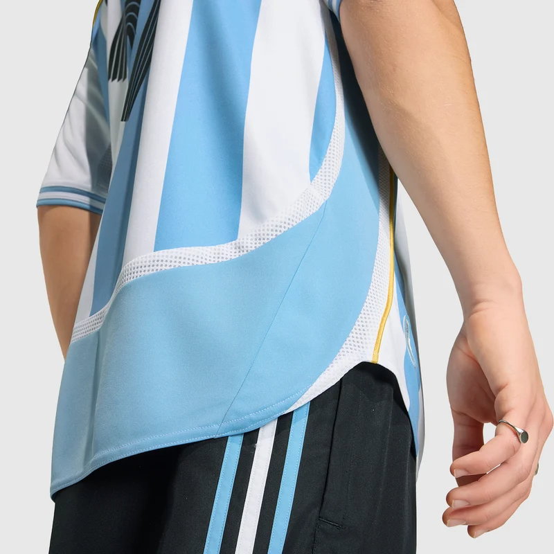 Maillot Domicile adidas Originals Argentine 2006 Floqué Messi 19