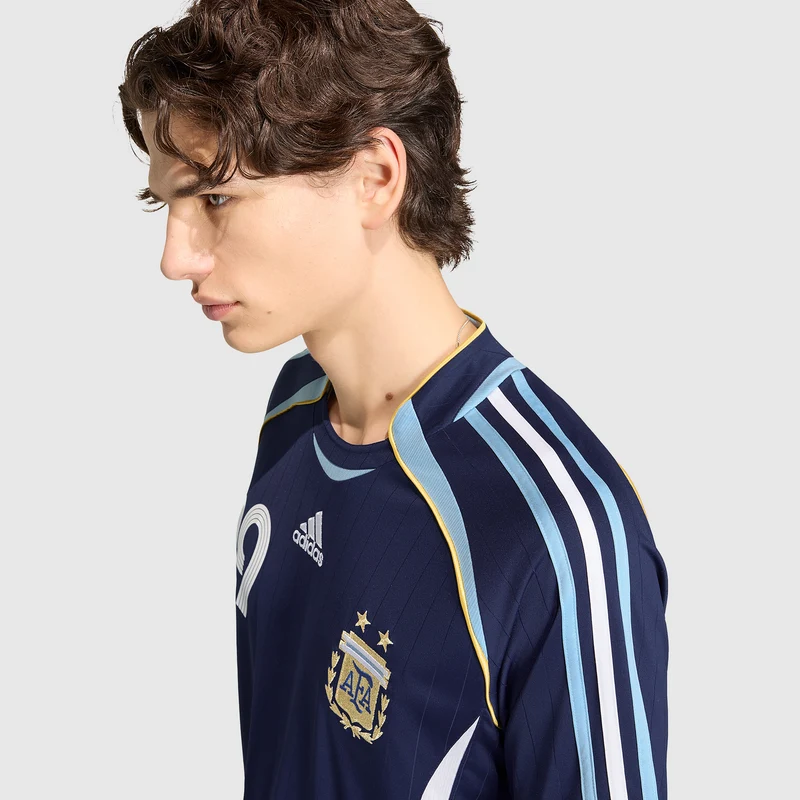 Maillot Extérieur adidas Originals Argentine 2006 Floqué Messi 19