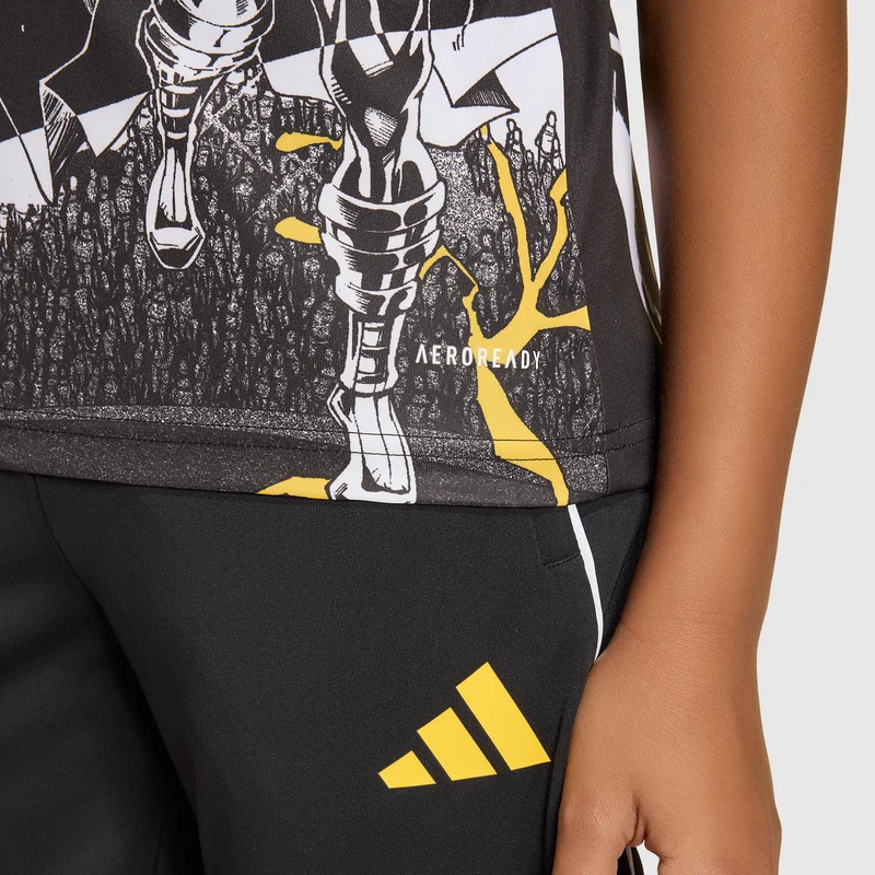 Maillot Pré-Match adidas Real Madrid 25/26 x Marvel pour Enfant