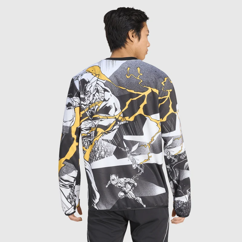Veste Pré-Match adidas Real Madrid 25/26 x Marvel