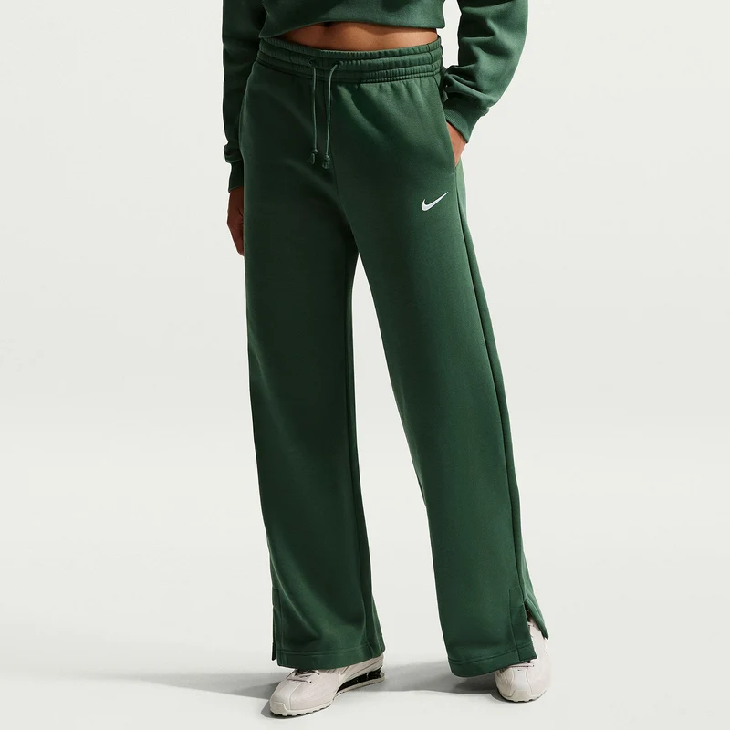 Pantalon Large Nike Sportswear Phoenix Fleece Taille Haute pour Femme