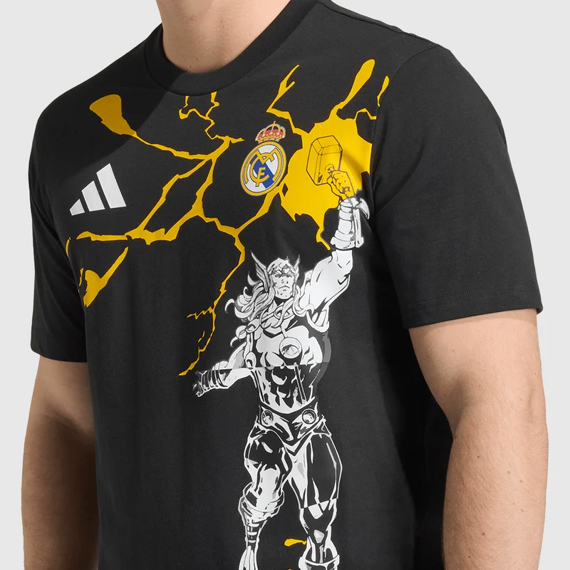 T-Shirt adidas Real Madrid 25/26 x Marvel