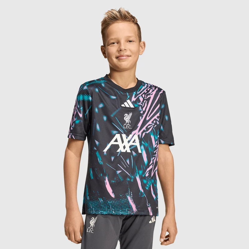 Maillot Pré-Match adidas Liverpool 25/26 pour Enfant
