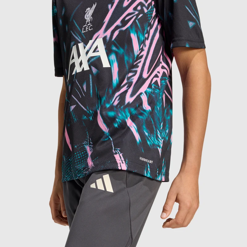 Maillot Pré-Match adidas Liverpool 25/26 pour Enfant