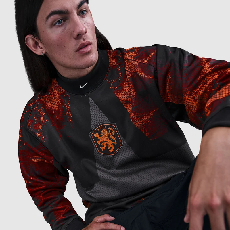 Maillot de Gardien Nike Pays-Bas 2025 ML