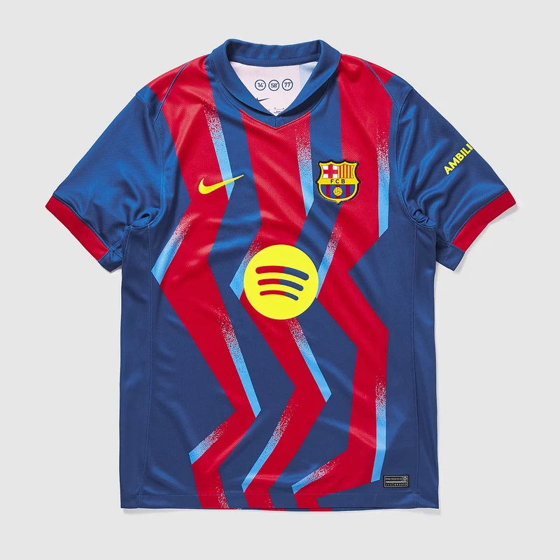Maillot Nike FC Barcelone 25/26 Dri-FIT El Classico Stadium pour Enfant