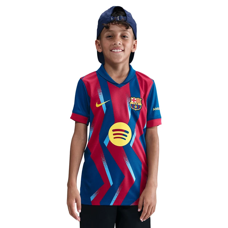 Maillot Nike FC Barcelone 25/26 Dri-FIT El Classico Stadium pour Enfant