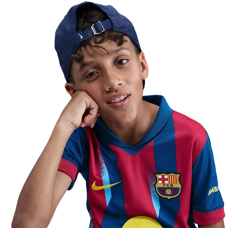 Maillot Nike FC Barcelone 25/26 Dri-FIT El Classico Stadium pour Enfant