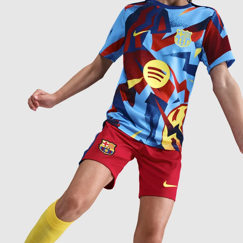 Short Nike FC Barcelone 25/26 Dri-FIT Stadium El Classico pour Enfant
