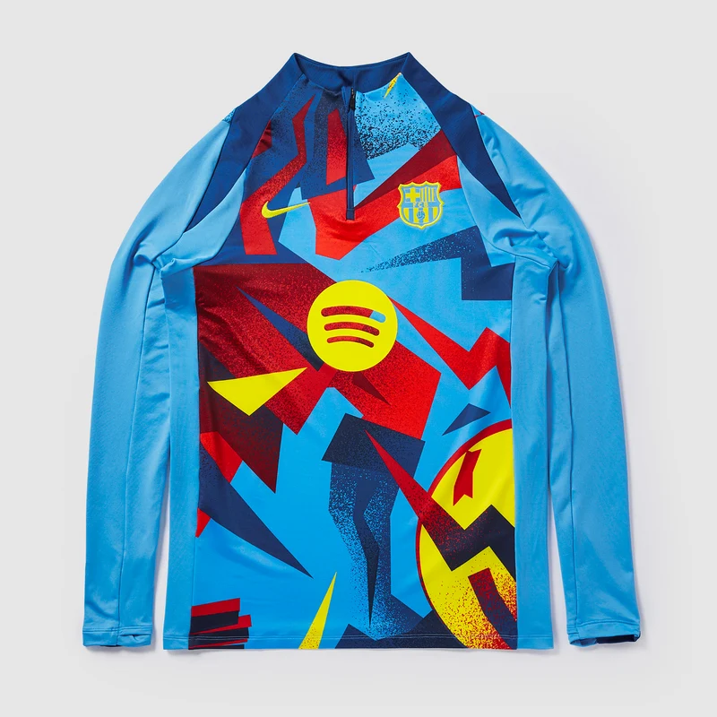 Haut Drill Nike FC Barcelone 25/26 Dri-FIT Strike El Classico Pre-Match