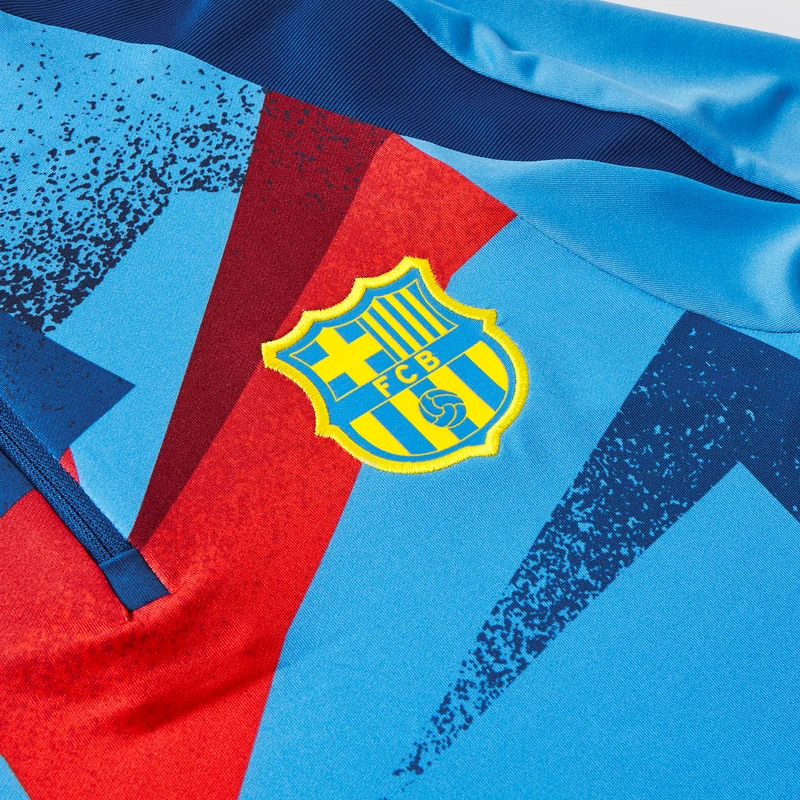 Haut Drill Nike FC Barcelone 25/26 Dri-FIT Strike El Classico Pre-Match