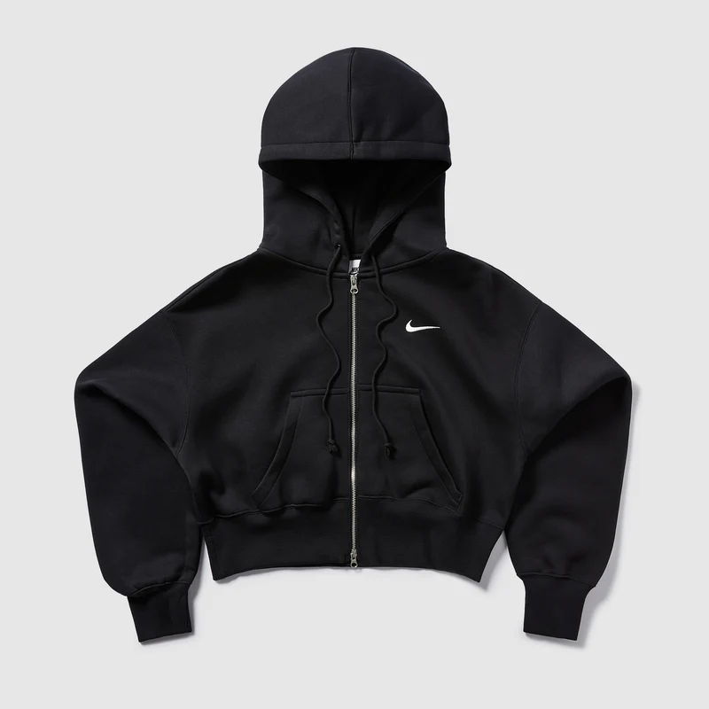 Sweat à Capuche Nike Sportswear Phoenix Fleece Ample Cropped pour Femme