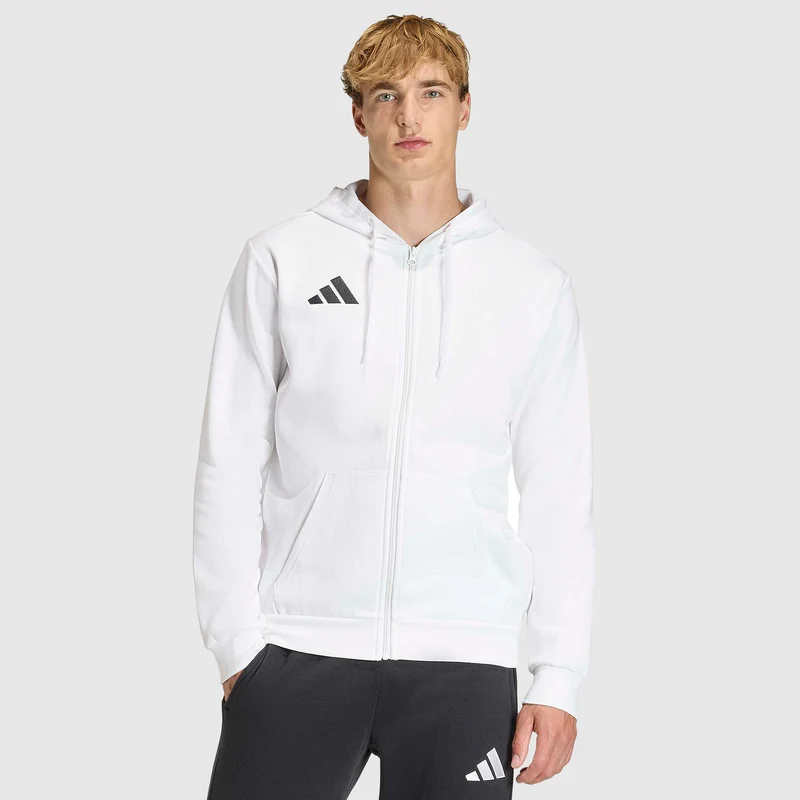 Sweat à Capuche adidas Entrada 26 Zip Intégral en coton