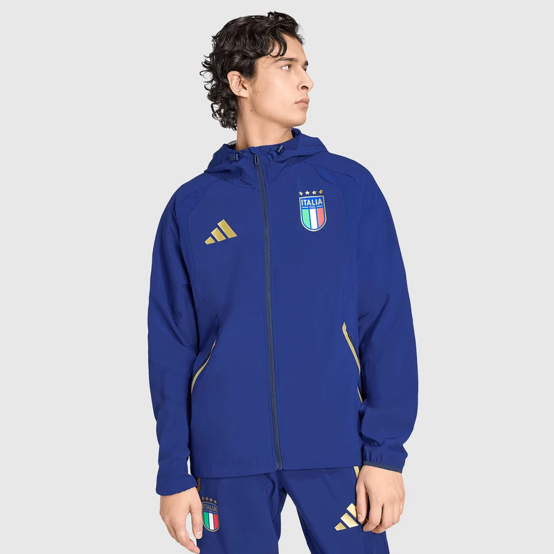 Veste adidas Italie 2026 Tiro Travel Windbreaker