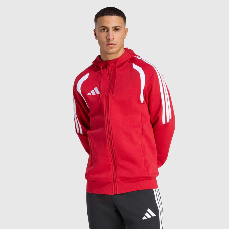 Sweat à Capuche adidas Tiro 26 League Entièrement Zippé Coton