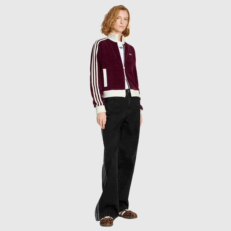 Haut de Survêtement adidas Originals Maille Velours pour Femme