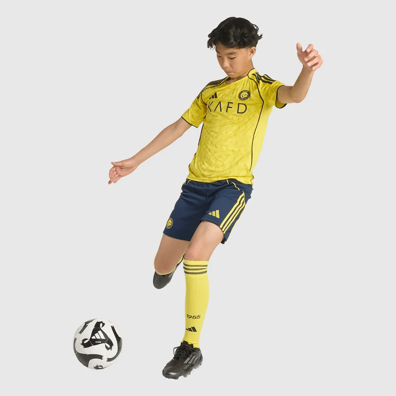 Maillot Domicile adidas Al Nassr 25/26 Avec Ronaldo 7 pour Enfant