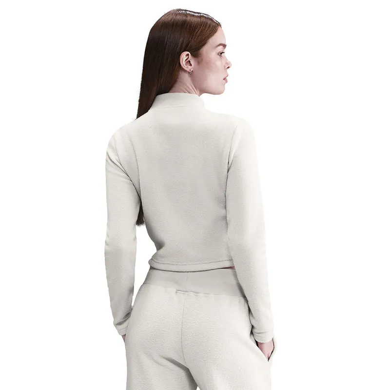 Haut Nike Sportswear Phoenix Plush Slim Manches Longues Fleece 1/2-Zip pour Femme