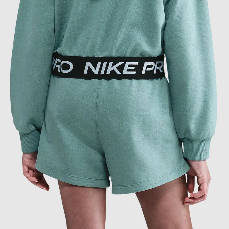 Short Nike Pro Dri-FIT Fleece pour Fille (8-15 ans)