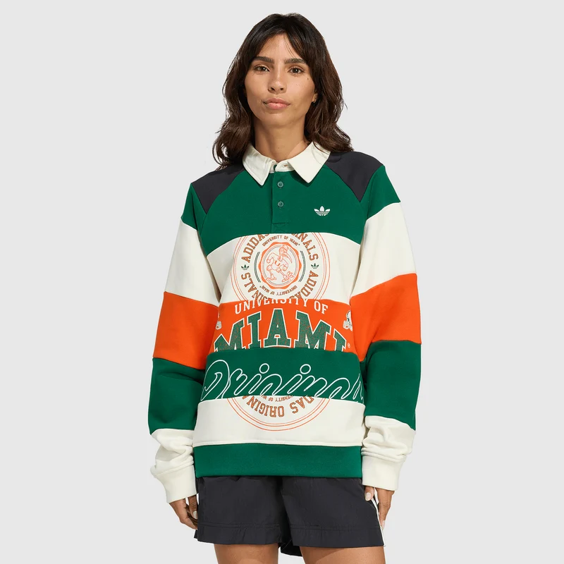 Sweat adidas Originals Miami Manches Longue ras-du-cou pour Femme