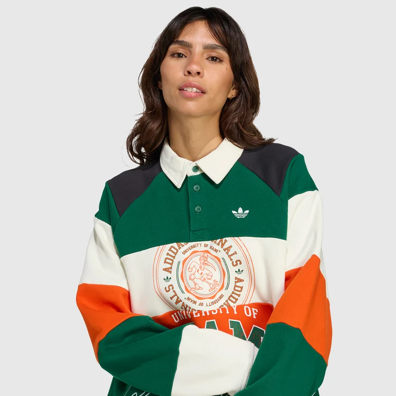 Sweat adidas Originals Miami Manches Longue ras-du-cou pour Femme