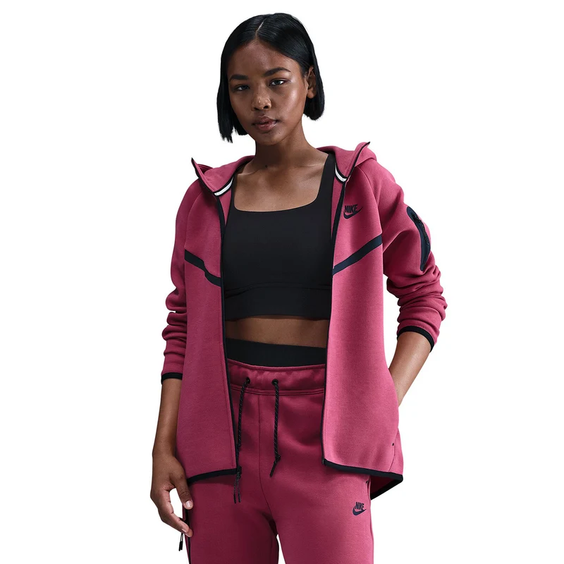 Sweat à Capuche Nike Sportswear Tech Fleece Windrunner Zippé pour Femme